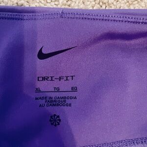 Nike dry fit women's bike shorts XL